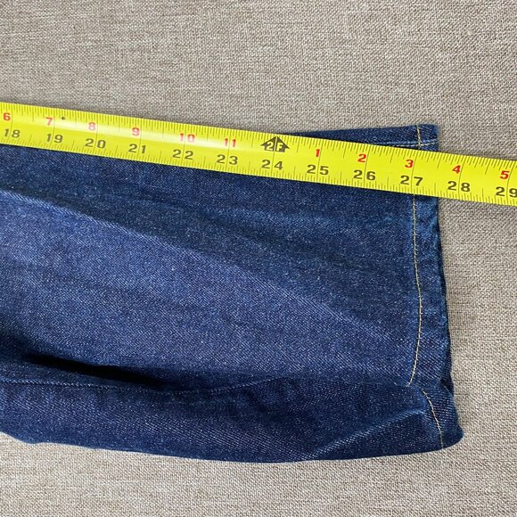 Levi's Engineered Jeans Men's 34 Button Fly Blue The Leg Twist Original 1999 VTG - Picture 14 of 16